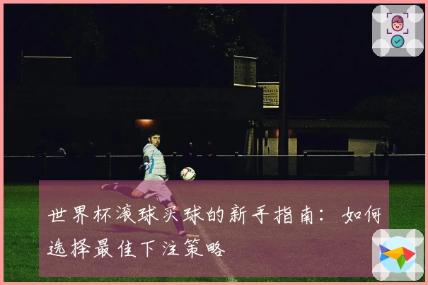 世界杯滚球买球的新手指南：如何选择最佳下注策略